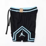 JordanShortDriFitBlackSkyBlue3 Trendy and Sporty