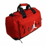 Air Jordan Duffle Bag Red Black 2 Trendy and Sporty
