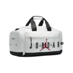 Air Jordan Duffle Bag White Black 2 Trendy and Sporty
