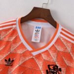 Retro Netherlands 1988 Home Shirt - Image 3