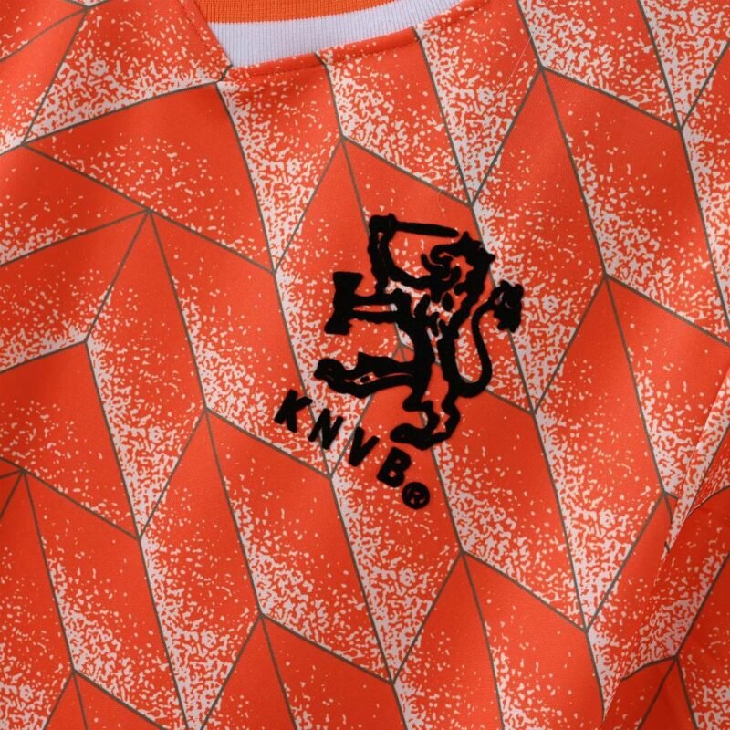 Retro Netherlands 1988 Home Shirt - Image 4