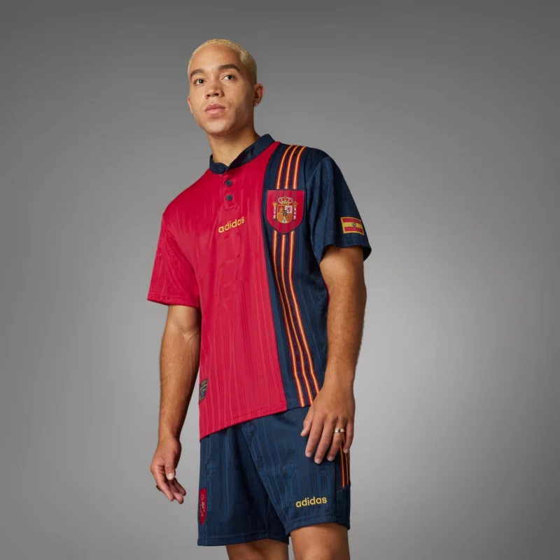 Retro Spain 1996-97 Home Shirt - Image 4