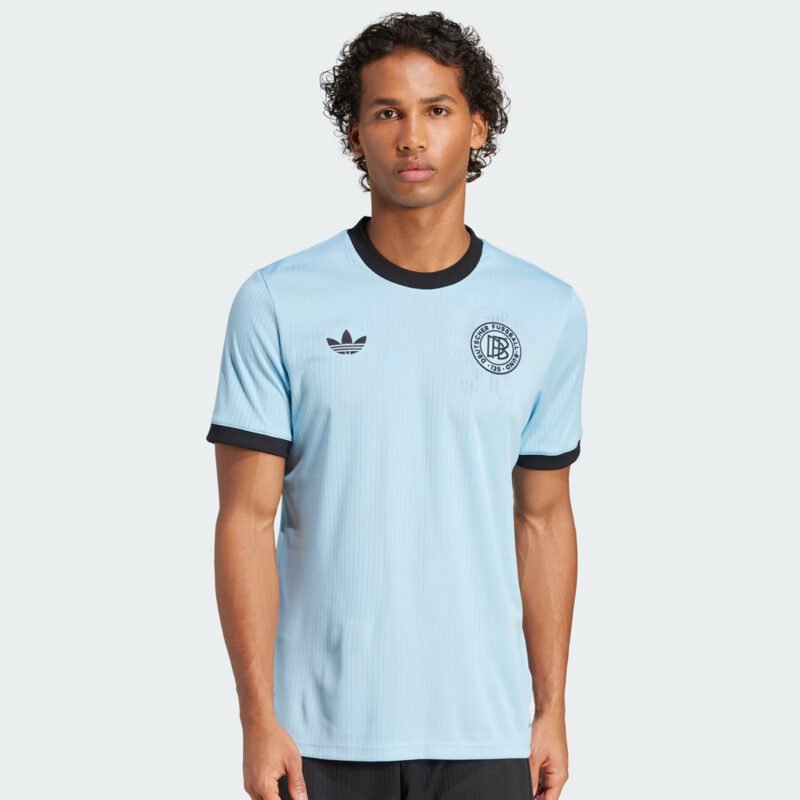 ⁦Germany 2025-26 Anniversary sky blue Jersey⁩ - الصورة ⁦3⁩