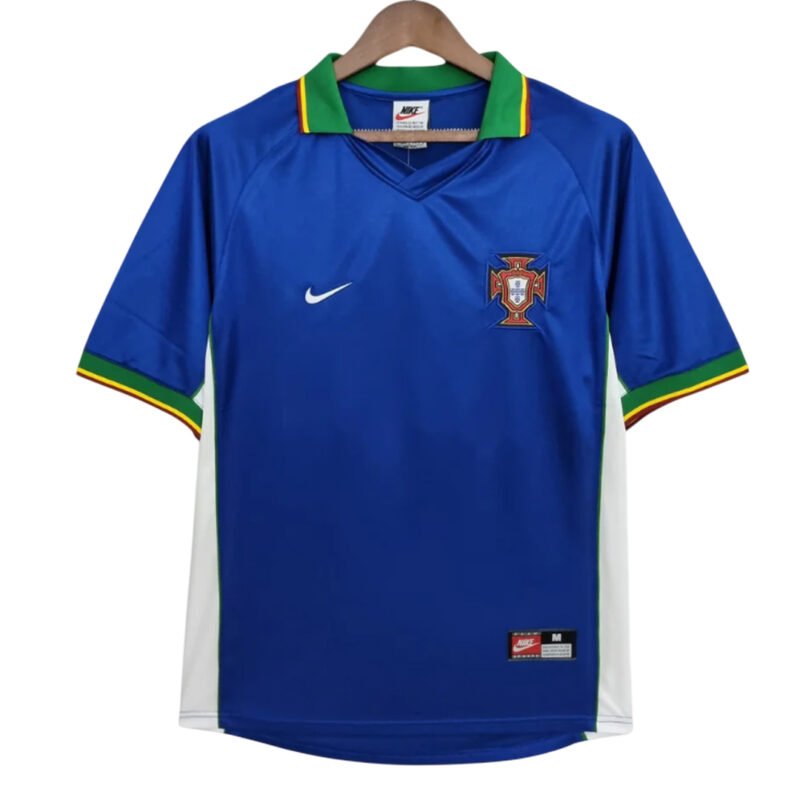 ⁦Portugal 1997-98 Away Shirt⁩ - الصورة ⁦1⁩