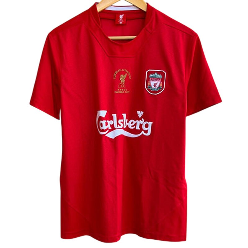 LiverpoolChampionsLeagueFinalHomeJersey20051 Trendy and Sporty