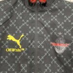 ⁦AC Milan x Off-White Reversible Windbreaker Jacket⁩ - الصورة ⁦4⁩