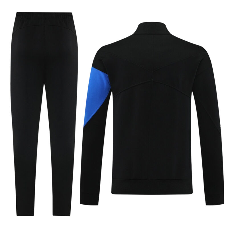 ⁦Chelsea 2026-27 Full-Zip Black Tracksuit set Training⁩ - الصورة ⁦3⁩