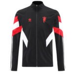 Manchester United 2025-26 Windbreaker Jacket Black - Image 2