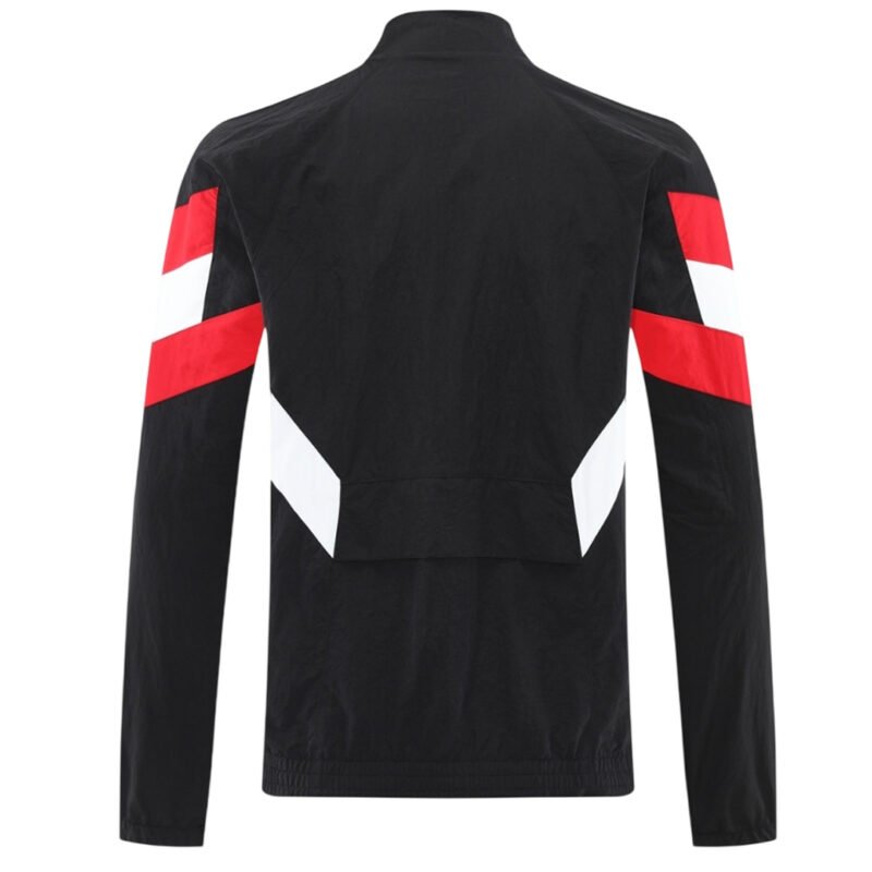 Manchester United 2025-26 Windbreaker Jacket Black - Image 3