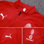 ⁦AC Milan 2024-25 Red Tracksuit set⁩ - الصورة ⁦3⁩