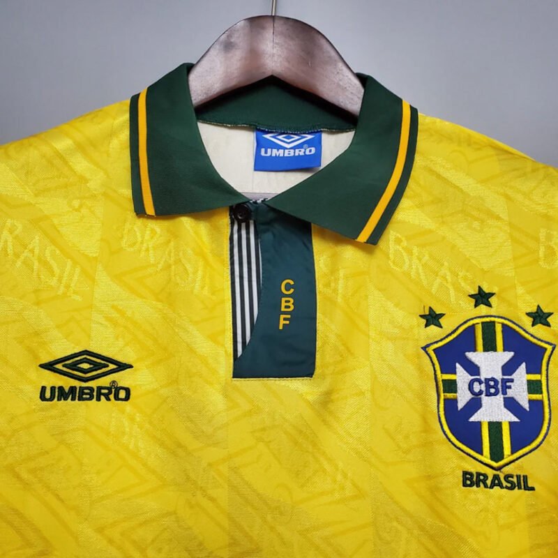 Brazil 1993-94 Home Shirt - Image 3