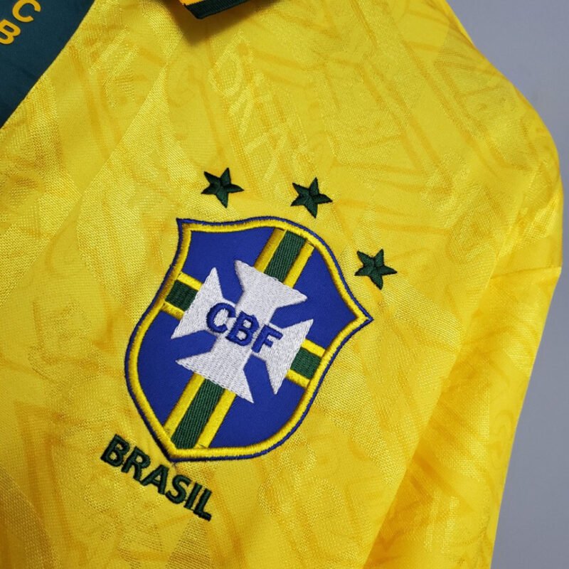 Brazil 1993-94 Home Shirt - Image 4