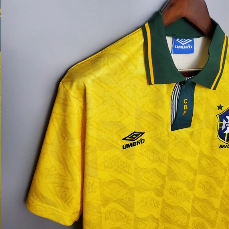 Brazil 1993-94 Home Shirt - Image 5