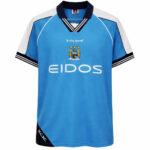 Retro Manchester City 1999-01 Home Shirt