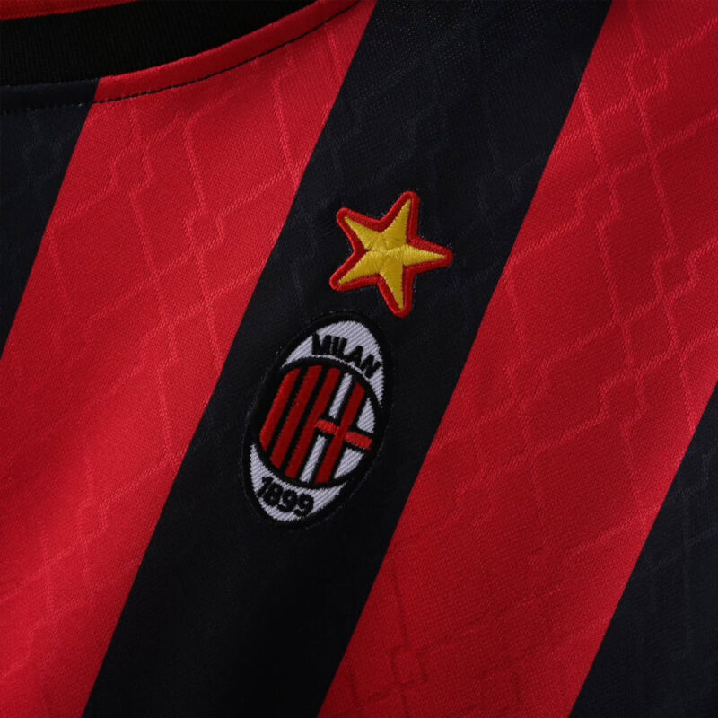 AC Milan 1995-96 Home Shirt - Image 6