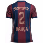 ⁦Barcelona 2025-26 Special Edition Travis Scott Shirt⁩ - الصورة ⁦2⁩