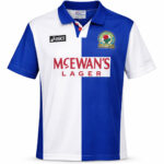 Blackburn Rovers 1995-96 Home Retro jersey