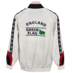 England 2025-26 Retro Style White Windbreaker Jacket - Image 2
