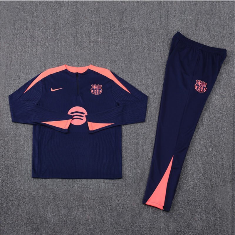 FC Barcelona 2025-2026 Pre-match Training Tracksuit - Image 4