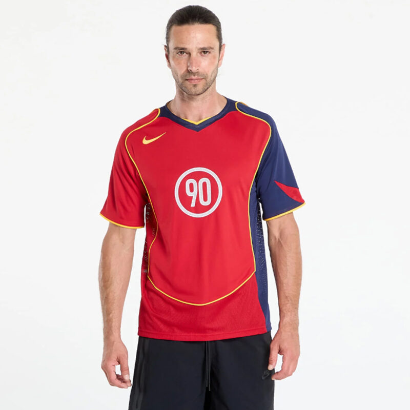 Nike T90 Red-Navy Blue Jersey - Image 2