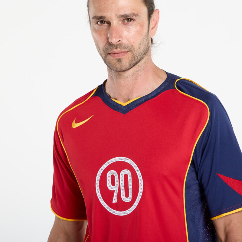 Nike T90 Red-Navy Blue Jersey - Image 3