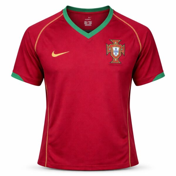 Portugal 2006-08 Home Jersey