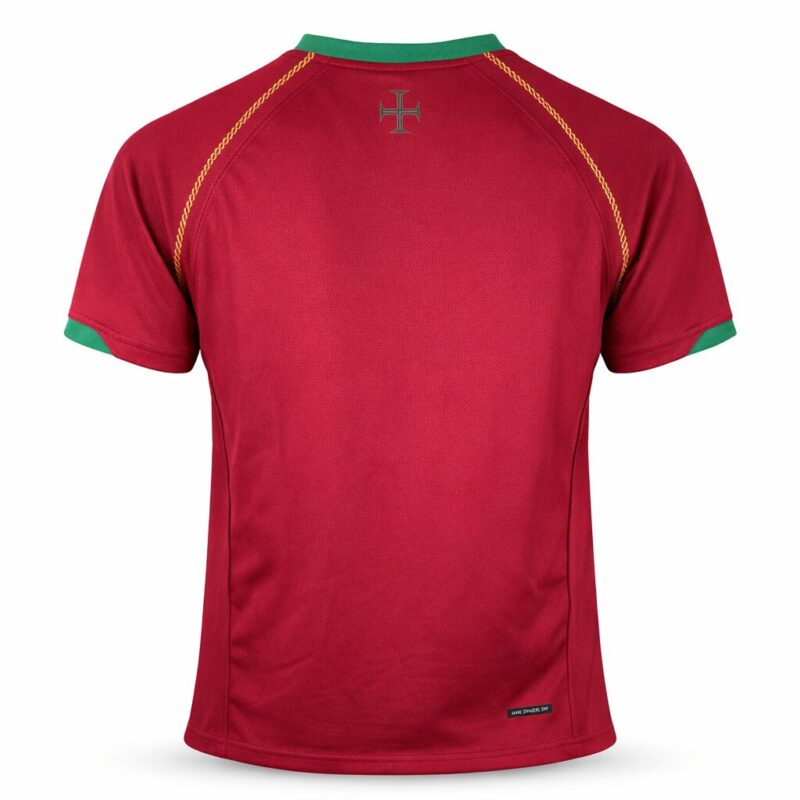 ⁦Portugal 2006-08 Home Jersey⁩ - الصورة ⁦2⁩