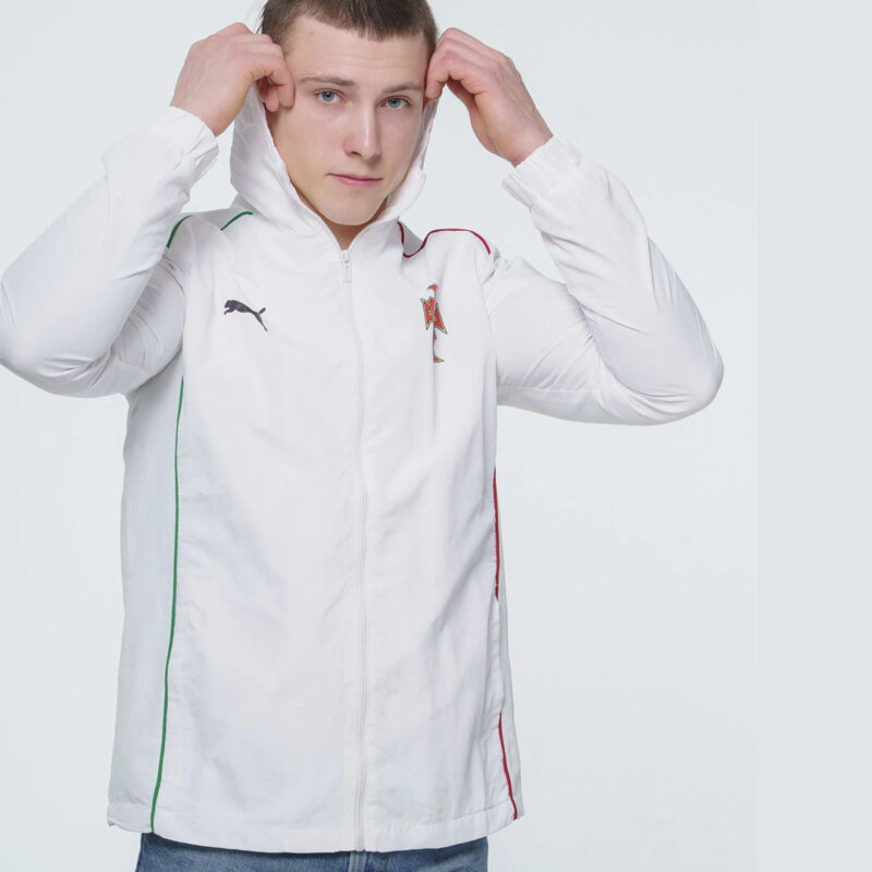 Portugal 2025-2026 Casuals Full-Zip Hooded Jacket - Image 2