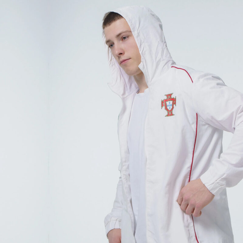 Portugal 2025-2026 Casuals Full-Zip Hooded Jacket - Image 3
