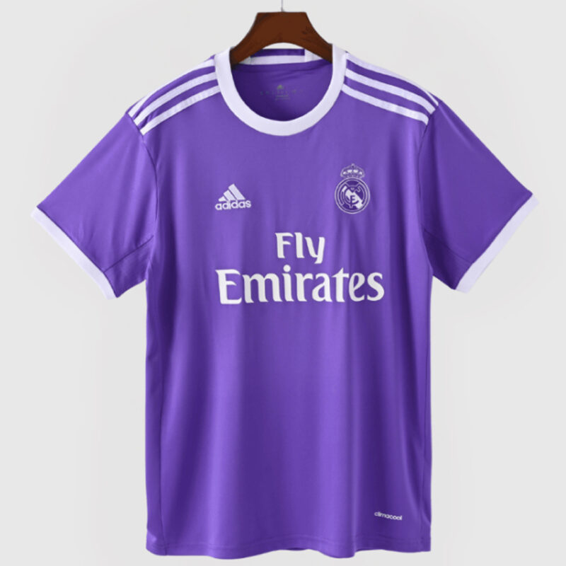 Real Madrid 2017-18 Away Authentic Retro Jersey - Image 3