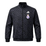 ⁦Real Madrid 2024-25 Reversible Black and Red Dragon Jacket⁩ - الصورة ⁦2⁩