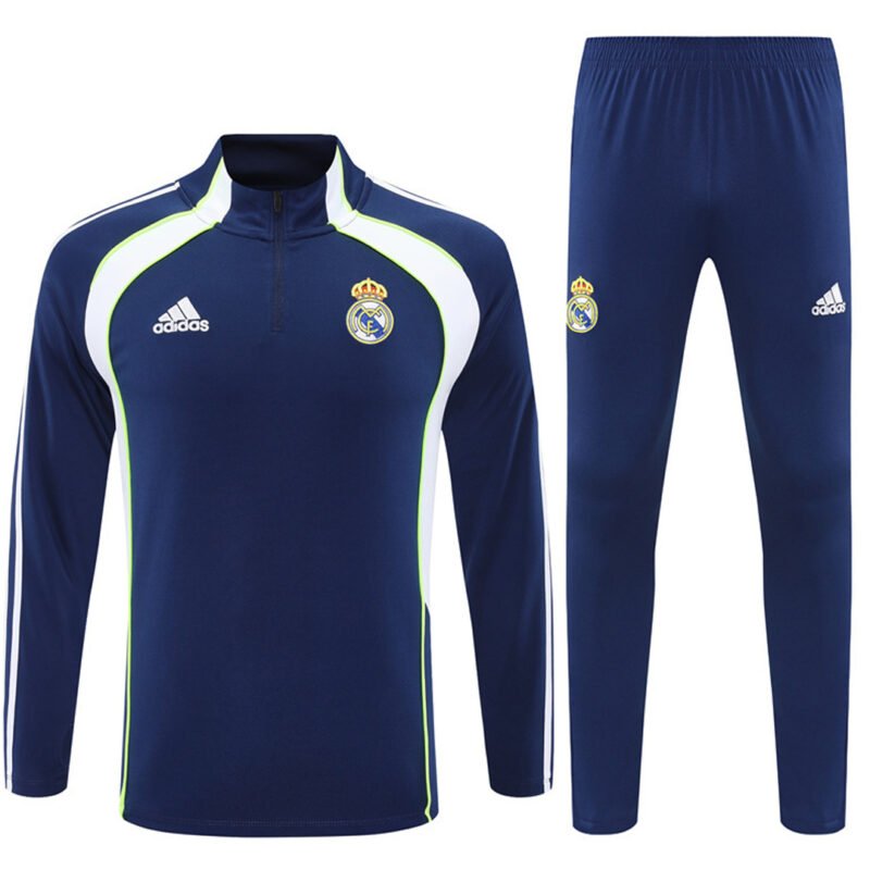 Real-Madrid 2025-26 Half-Zip Training Tracksuit - Image 2