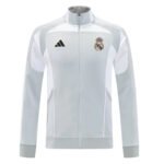 Real Madrid 2026-27 Jacket Full-zip Grey - Image 2
