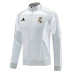 Real Madrid 2026-27 Jacket Full-zip Grey