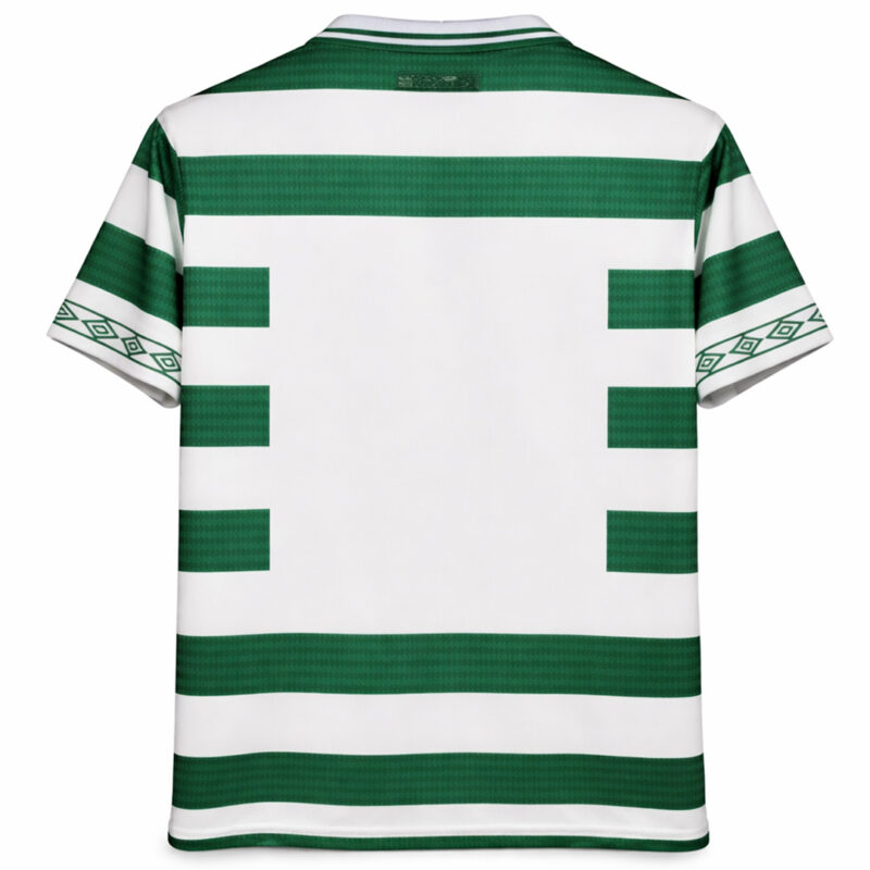 ⁦Retro Celtic 1997-99 Home Shirt⁩ - الصورة ⁦2⁩