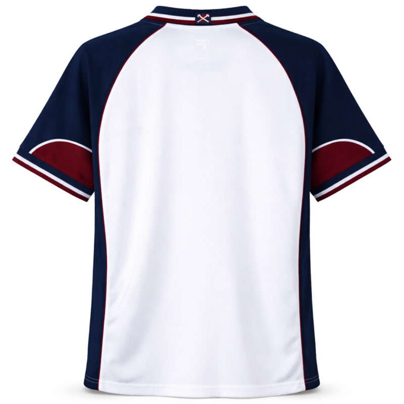 West Ham United 1999-01 Away Retro Jersey - Image 2