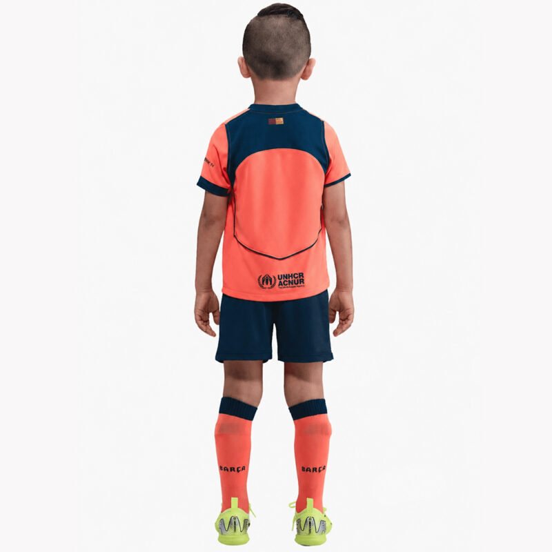 Kids Barcelona 2025-26 Third Kit - Image 2