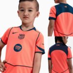 Kids Barcelona 2025-26 Third Kit - Image 3