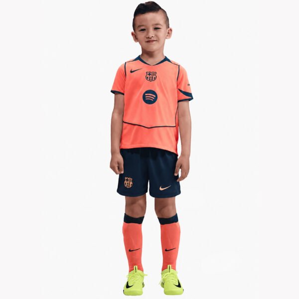 Kids Barcelona 2025-26 Third Kit
