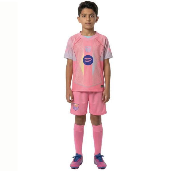 Kids Barcelona 2025-26 pink Kit