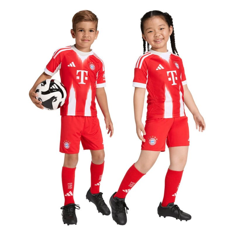 Kids Bayern 2025-26 Home Kit - Image 2