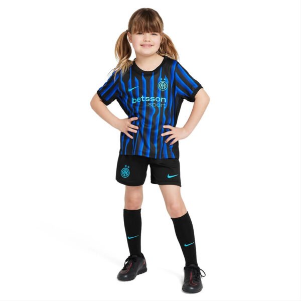 Kids Inter Milan 2025-26 Home Kit