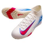 ⁦Nike Zoom Mercurial Superfly 10 Elite White Light Blue⁩ - الصورة ⁦3⁩