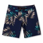 Jungle Tree Tropical Print Swim Shorts - Image 2