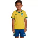 Kids Brazil 2026-27 World Cup Home Kit