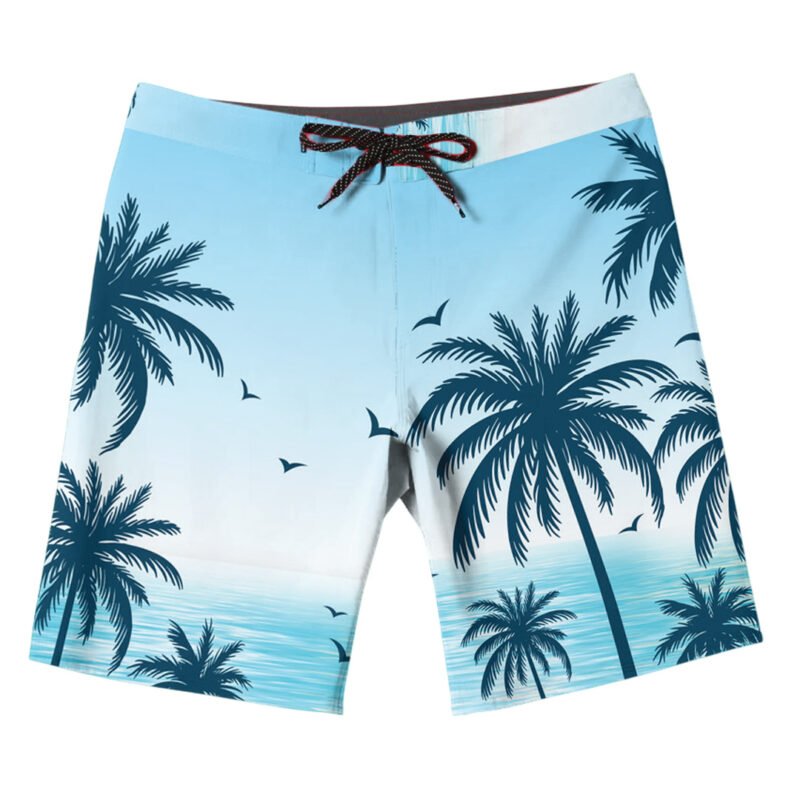 Palm Sea Palm Tree Swim Shorts - Image 2