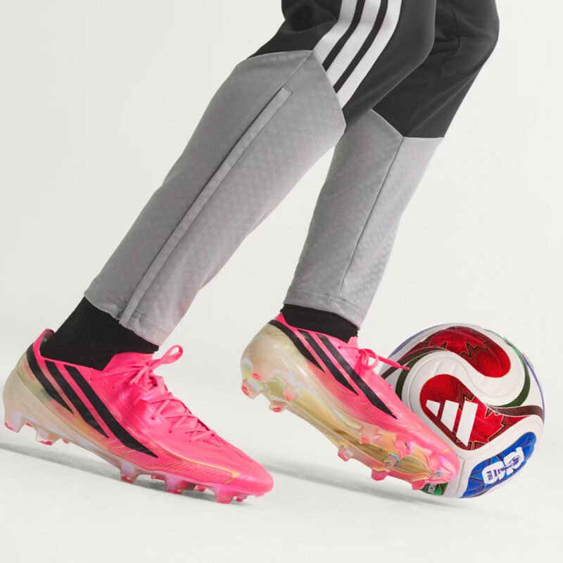 ⁦Adidas F50 Hyperfast Elite FG Pink Football⁩ - الصورة ⁦4⁩