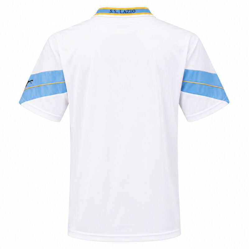 ⁦Lazio 2000–01 Retro Home Jersey⁩ - الصورة ⁦2⁩