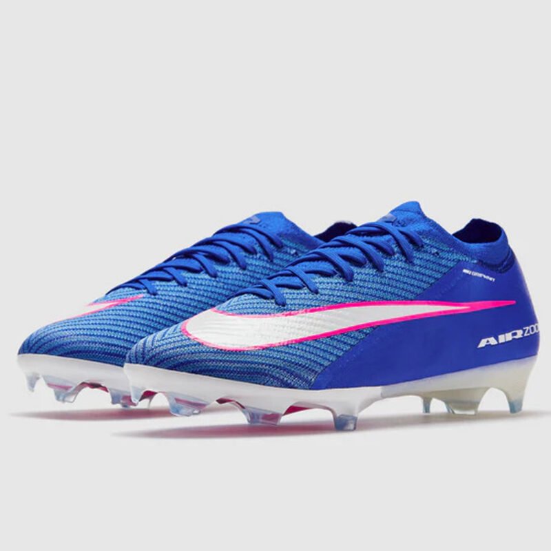 Nike Air Zoom Mercurial Vapor 16 Elite FG Blue Football - Image 3