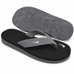 Nike Offcourt Adjust Flip Flops Black Grey Top